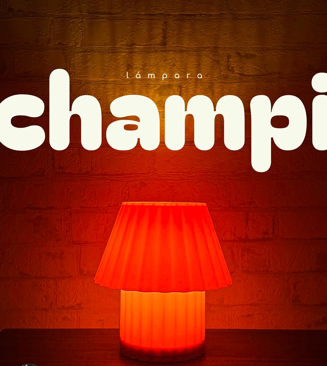 Lámpara Muzeo Champaña
